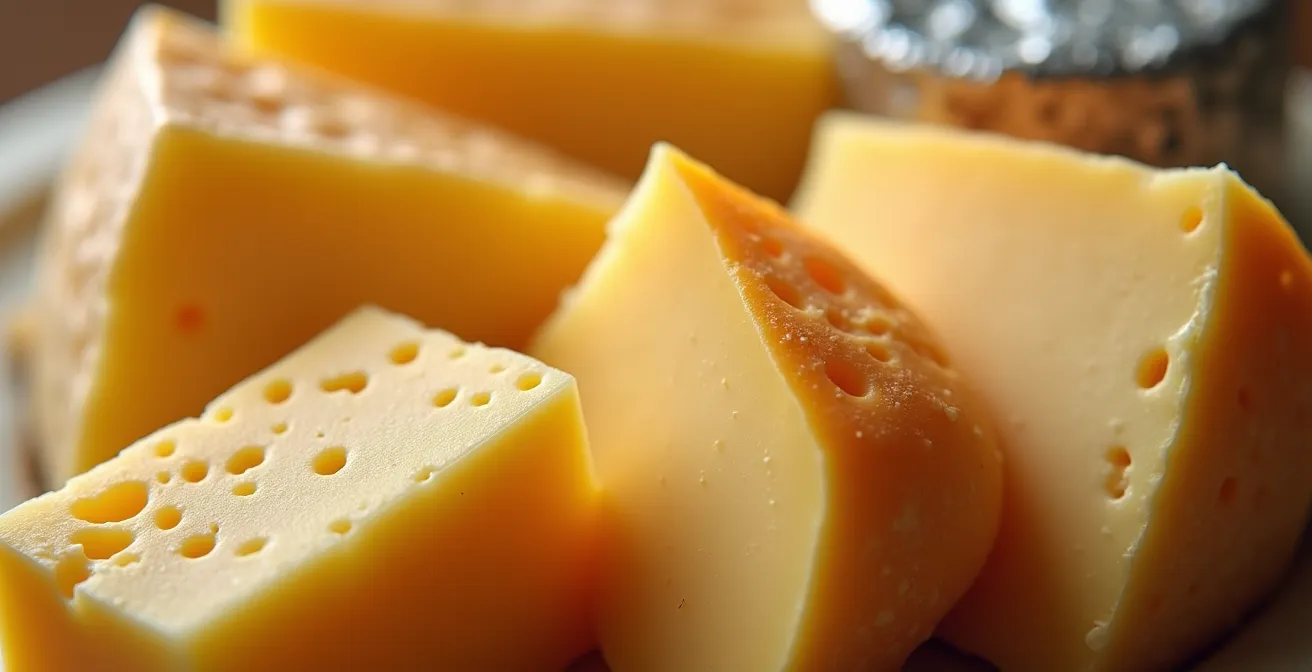 Système de conservation artisanal pour fromages dans une boîte avec thermomètre et torchon humide