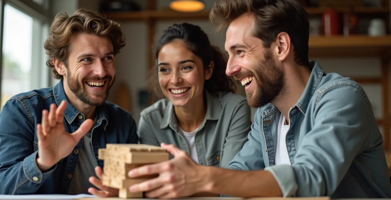 Employés québécois travaillant en équipe sur un projet innovant dans un espace de création collaborative